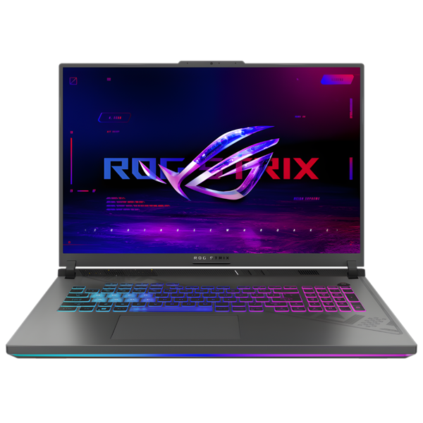 ნოუთბუქი Asus G814JZ-N5005 ROG Strix G18, 18", i7-13650HX, 16GB, 1TB SSD, RTX4080 12GB, Eclipse Grey