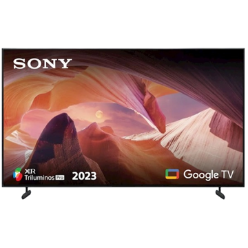 ტელევიზორი Sony KD-85X80L, 85", 4K UHD, Smart TV, Android TV, USB, HDMI, LAN, BT, WIFI, Black