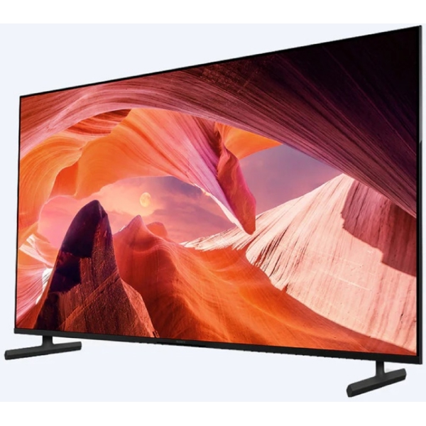 Sony KD-75X80L, 75", 4K UHD, Android TV, USB, HDMI, LAN, BT, WIFI, Black