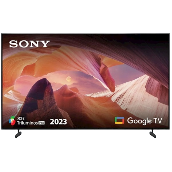 Sony KD-75X80L, 75", 4K UHD, Android TV, USB, HDMI, LAN, BT, WIFI, Black