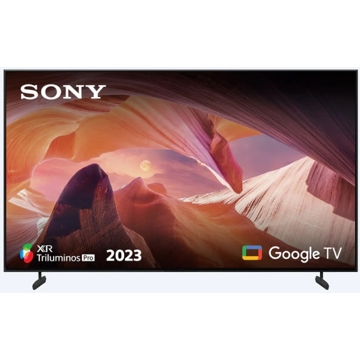 ტელევიზორი Sony KD-65X80L, 65", 4K UHD, Smart TV, Android TV, USB, HDMI, LAN, BT, WIFI, Black