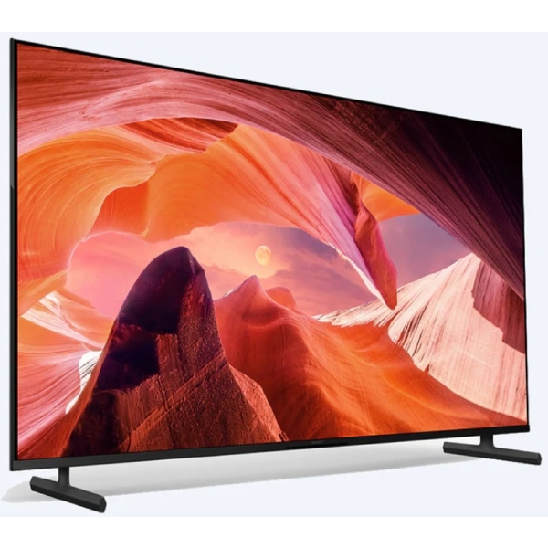 ტელევიზორი Sony KD-65X80L, 65", 4K UHD, Smart TV, Android TV, USB, HDMI, LAN, BT, WIFI, Black