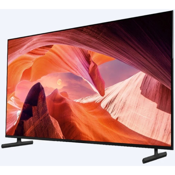 ტელევიზორი Sony KD-65X80L, 65", 4K UHD, Smart TV, Android TV, USB, HDMI, LAN, BT, WIFI, Black