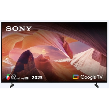 ტელევიზორი Sony KD-55X80L Bravia, 55", 4K UHD, Smart TV, Android TV, USB, HDMI, LAN, BT, WIFI, Black