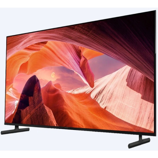 ტელევიზორი Sony KD-55X80L Bravia, 55", 4K UHD, Smart TV, Android TV, USB, HDMI, LAN, BT, WIFI, Black