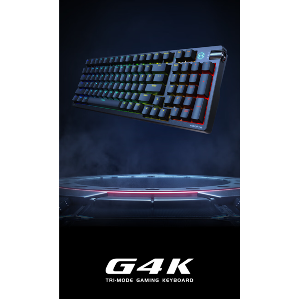 კლავიატურა Edifier G4K Hecate, Wireless, RGB, USB, Bluetooth, Gaming Keyboard, Black