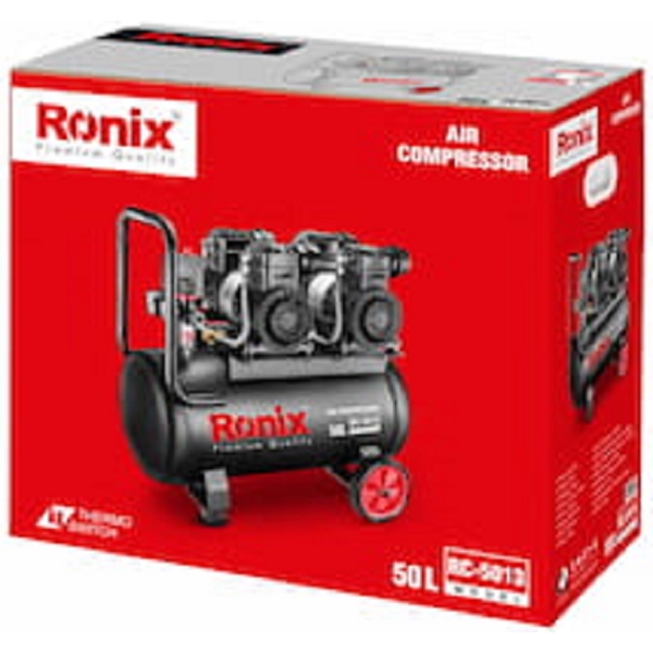 კომპრესორი Ronix RC-5013, 2600W, 50L, Air Compressor, Black