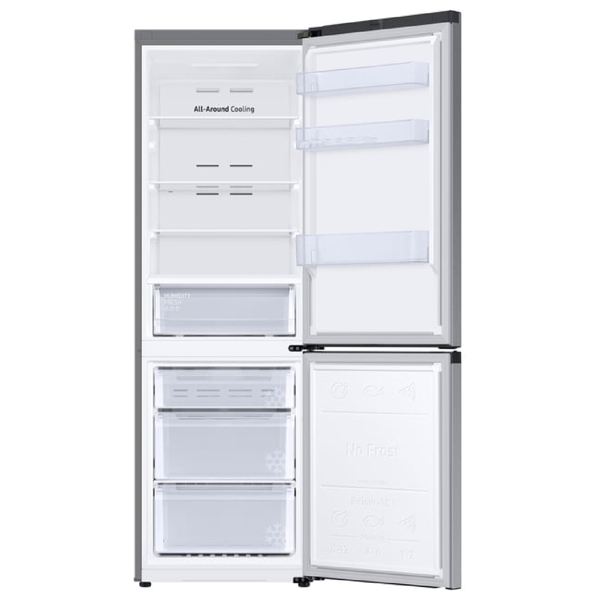 Samsung RB34T670FSA/WT, 340L, A, No Frost, Refrigerator, Silver