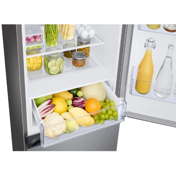 მაცივარი Samsung RB34T670FSA/WT, 340L, A, No Frost, Refrigerator, Silver