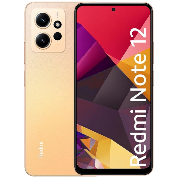 მობილური ტელეფონი Xiaomi Redmi Note 12 Global Version, 8GB, 128GB, Dual Sim, Sunrise Gold