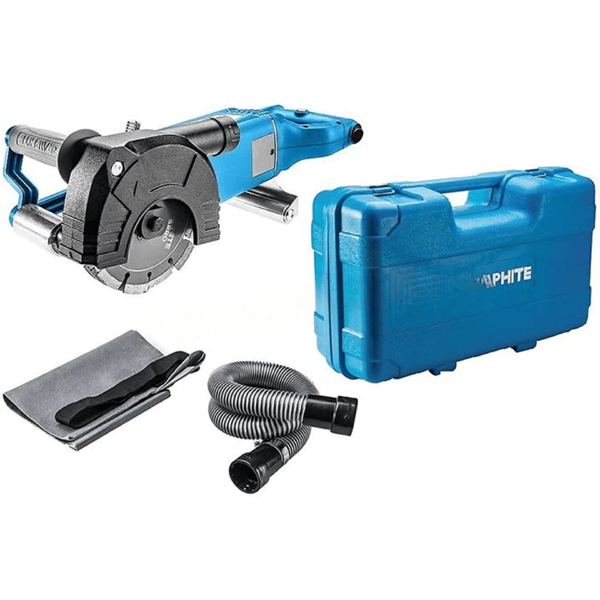 Graphite 59GP300, 2400W, Wall Chaser, Blue/Gray