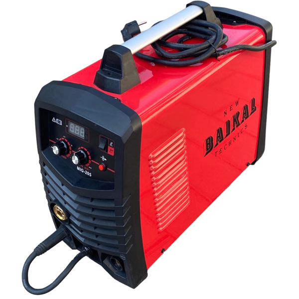 შედუღების აპარატი Baikal BK-MIG-205, Welding Machine, Black/Red