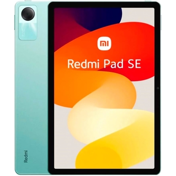 Xiaomi Redmi Pad SE, 11", Tablet, 4GB, 128GB, Wi-Fi, BT, Mint Green