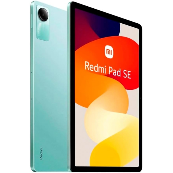 Xiaomi Redmi Pad SE, 11", Tablet, 4GB, 128GB, Wi-Fi, BT, Mint Green