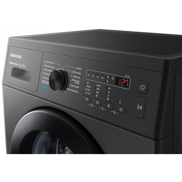 სარეცხი მანქანა Samsung WW65AG4S20CXLP, 6.5Kg, A, 1200Rpm, 75Db, Washing Machine, Black