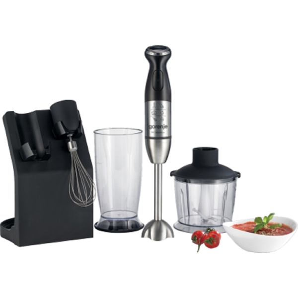 Gorenje HBC807QB, 800W, 0.5L, Blender, Black/Silver