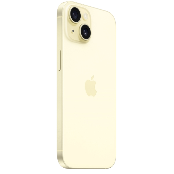 მობილური ტელეფონი Apple iPhone 15, 6GB, 128GB, SIM1 + ESIM, 5G, LTE, Yellow