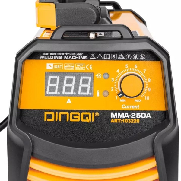 შედუღების აპარატი Dingqi 103216, Welding Machine, Black/Orange