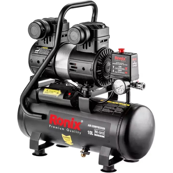 Ronix RC-1012, 1280W, 10L, Air Compressor, Black