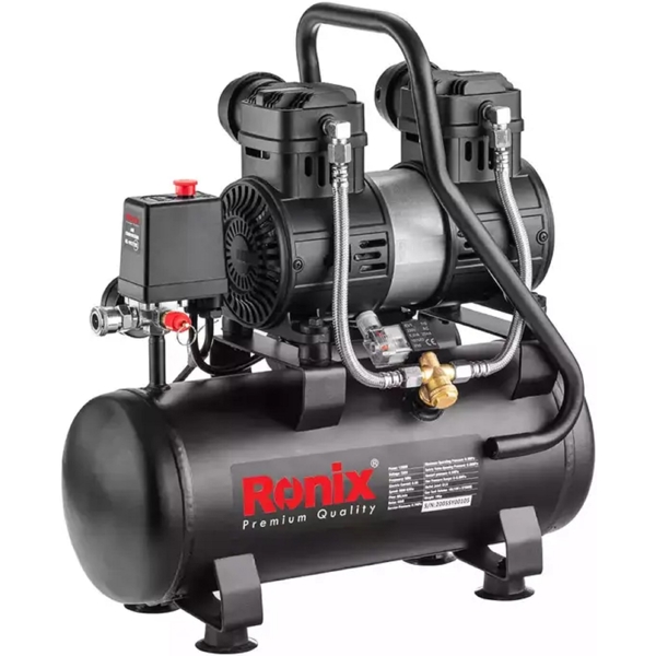 Ronix RC-1012, 1280W, 10L, Air Compressor, Black