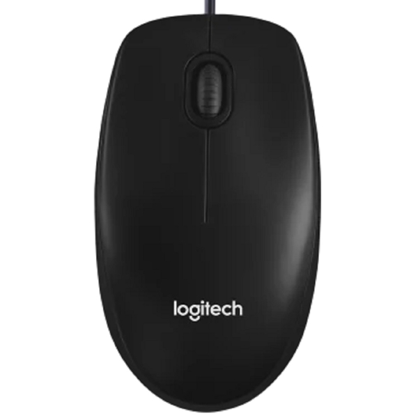 Logitech 910-006652 M100, Wired, USB, Mouse, Black