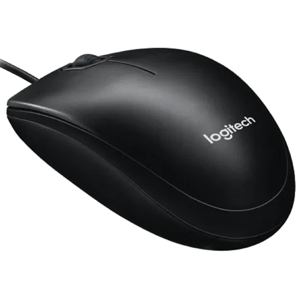 Logitech 910-006652 M100, Wired, USB, Mouse, Black