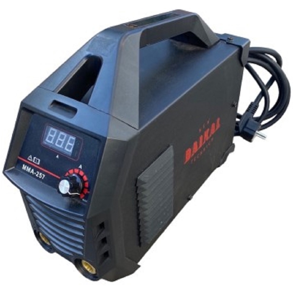 შედუღების აპარატი Baikal BK-MMA-257, Welding Machine, Black