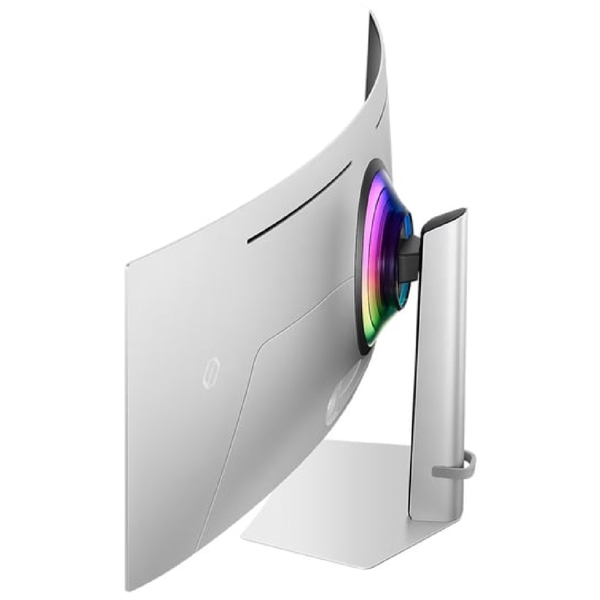 Samsung LS49CG930SIXCI Odyssey G9, 49", Curved Monitor, 4K, OLED, HDMI, USB, DP, Silver