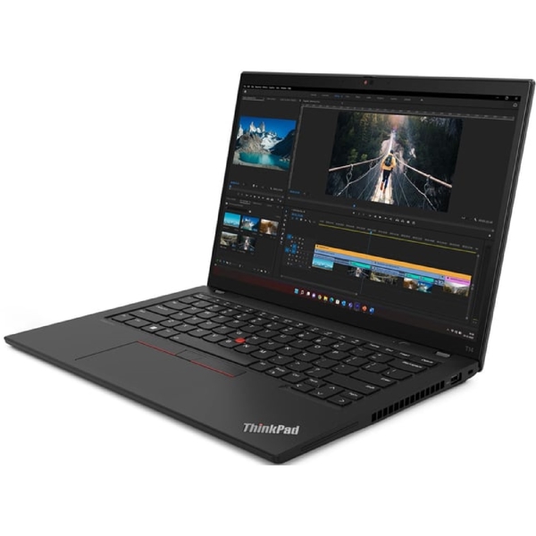 ნოუთბუქი Lenovo 21HD0051RT ThinkPad T14 Gen 4, 14", i7-1355U, 32GB, 1TB SSD, Integrated, W11P, Black