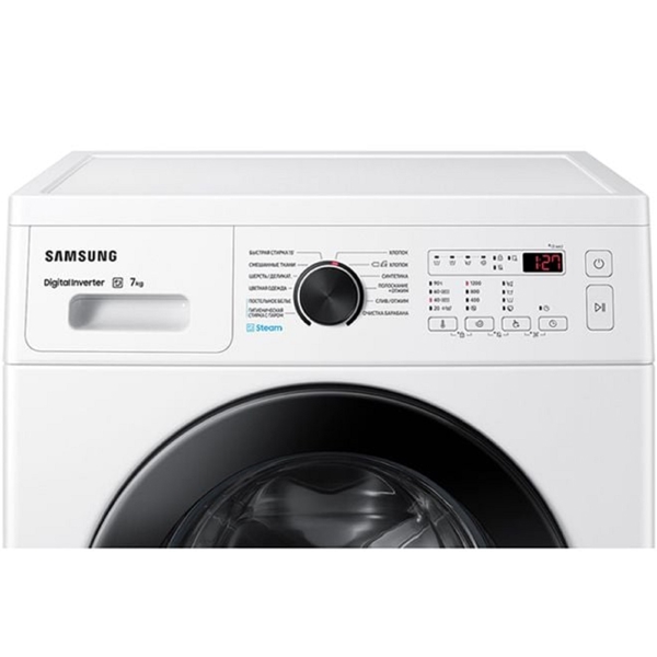 სარეცხი მანქანა Samsung WW70AG4S20CELP, 7Kg, A, 1200Rpm, 75Db, Washing Machine, White