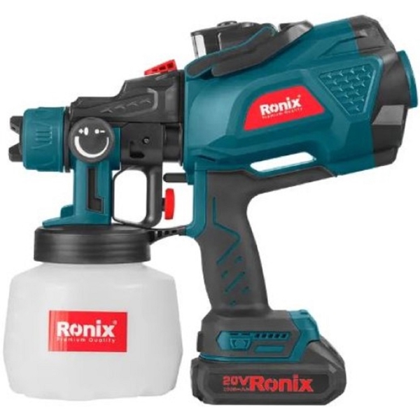 Ronix 8604, Air Spray Gun, Black/Blue