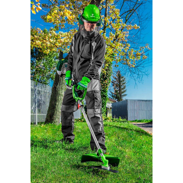 ბალახის საკრეჭი Verto 52G555, 900W, Grass Trimmer, Green/Silver