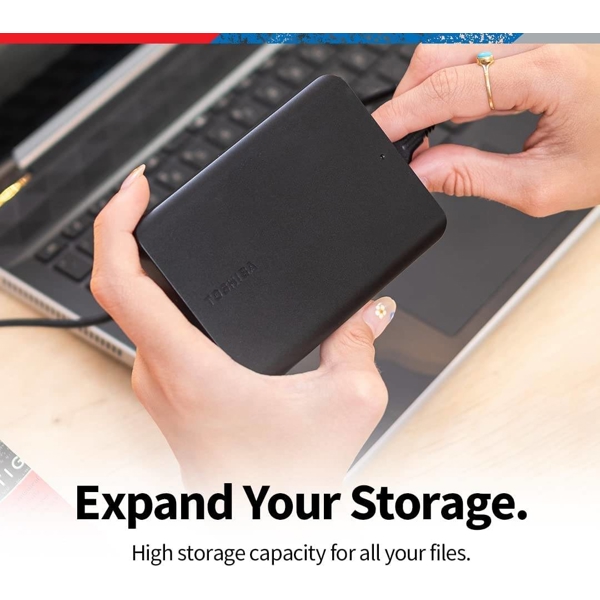 Toshiba TDHDTB520EK3AA_P, 2TB, External HDD, 2.5", USB, Black