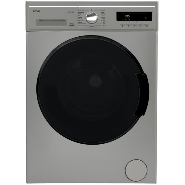 Regal TY8514DS, 8Kg, A+++, 1200Rpm, Washing Machine, Silver