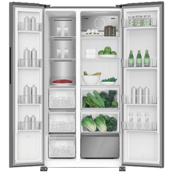 Elenberg EBG-80X, 595L, A+, No Frost, Refrigerator, Inox