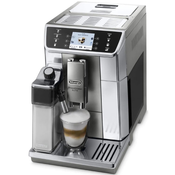 ყავის აპარატი DeLonghi ECAM650.55.MS, 1450W, 2L, Coffee Machine, Silver