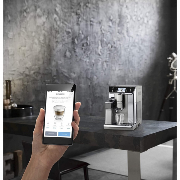 DeLonghi ECAM650.55.MS, 1450W, 2L, Coffee Machine, Silver