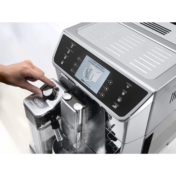 ყავის აპარატი DeLonghi ECAM650.55.MS, 1450W, 2L, Coffee Machine, Silver