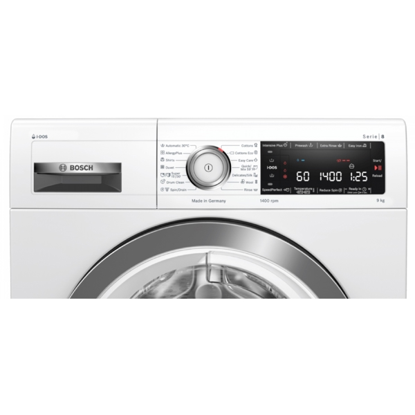 Bosch WAV28K90ME, 9Kg, A+++, 1400Rpm, 50Db, Washing Machine, White