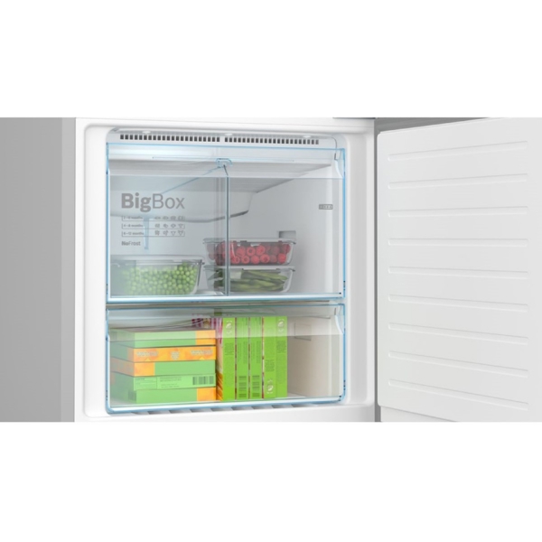 მაცივარი Bosch KGN56CI30U, 505L, A, No Frost, Refrigerator, Silver