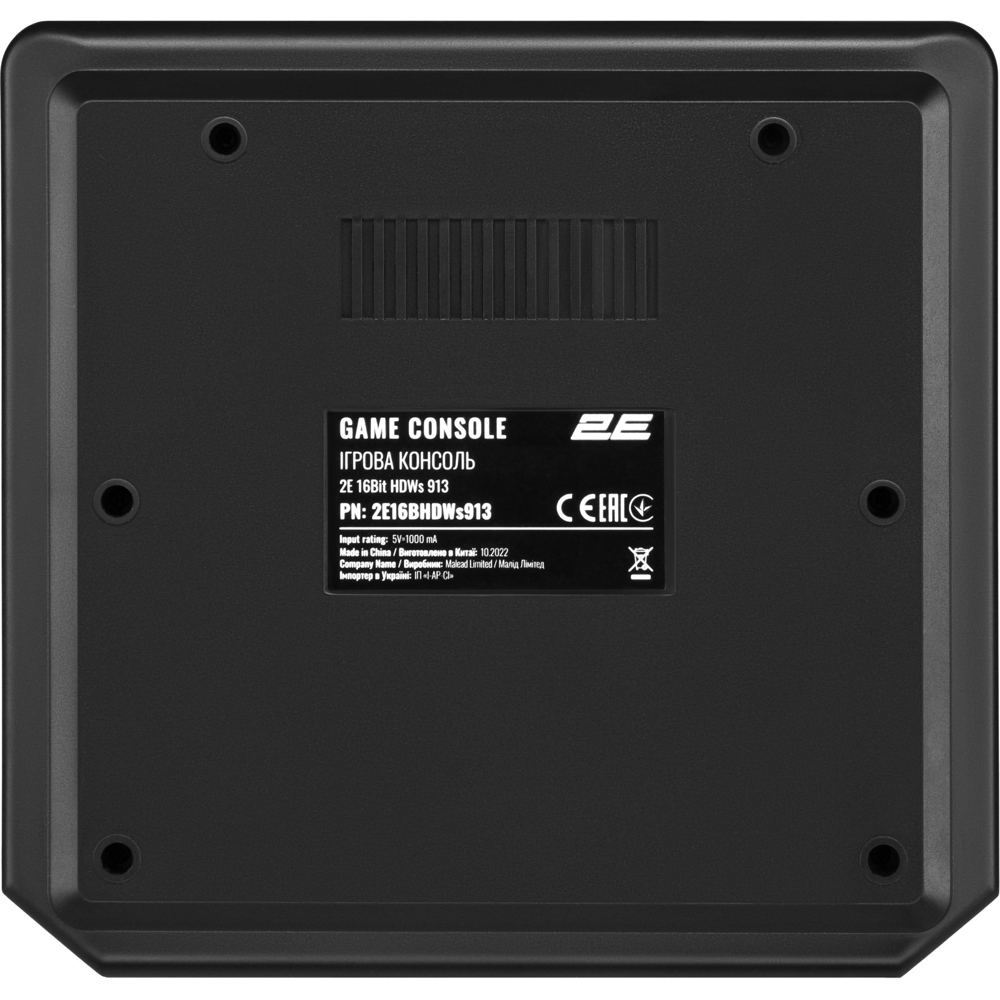 სათამაშო კონსოლი 2E 2E16BHDWS913, HDMI, USB, Black