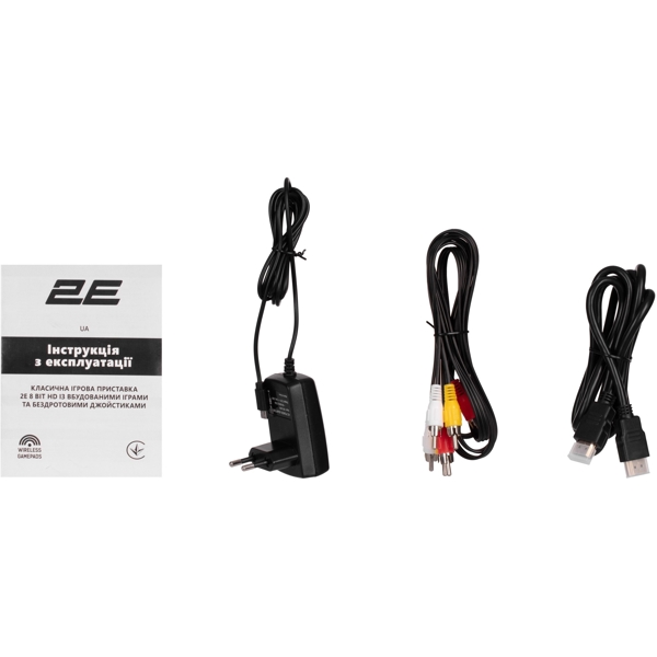  2E 2E8BHDWS288, HDMI, RCA, USB, White/Red