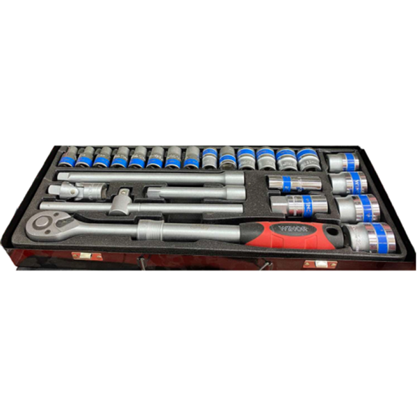 ხელსაწყოების ნაკრები Winor WT-BT-26X, Tool Set, Silver