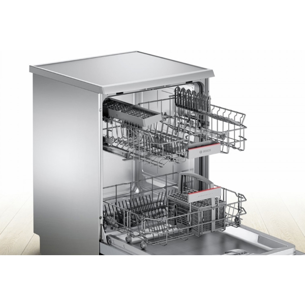 Bosch SMS46JI10Q, A++, Dishwasher, Silver