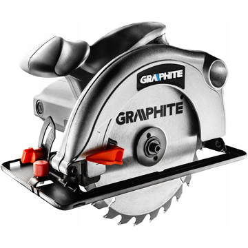 დისკური ხერხი Graphite 58G486, 1200W, 5000Rpm, 185mm, Grey