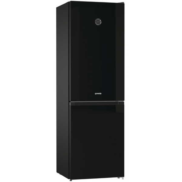 Gorenje NRK6192SYBK, 300L, A+, No Frost, Refrigerator, Black