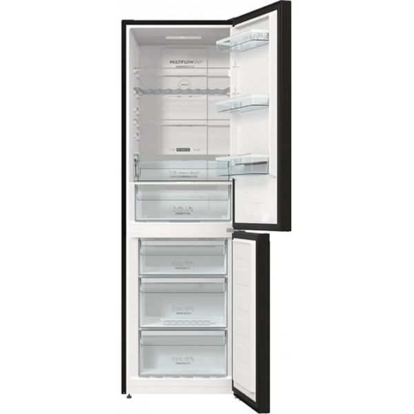 მაცივარი Gorenje NRK619EABXL4, 302L, A++, No Frost, Refrigerator, Black