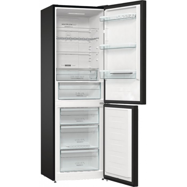 Gorenje NRK619EABXL4, 302L, A++, No Frost, Refrigerator, Black