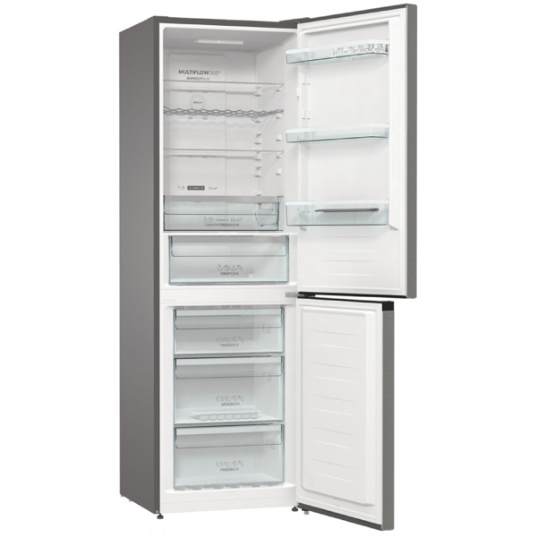 Gorenje NRK6192AXL4, 300L, E, No Frost, Refrigerator, Silver