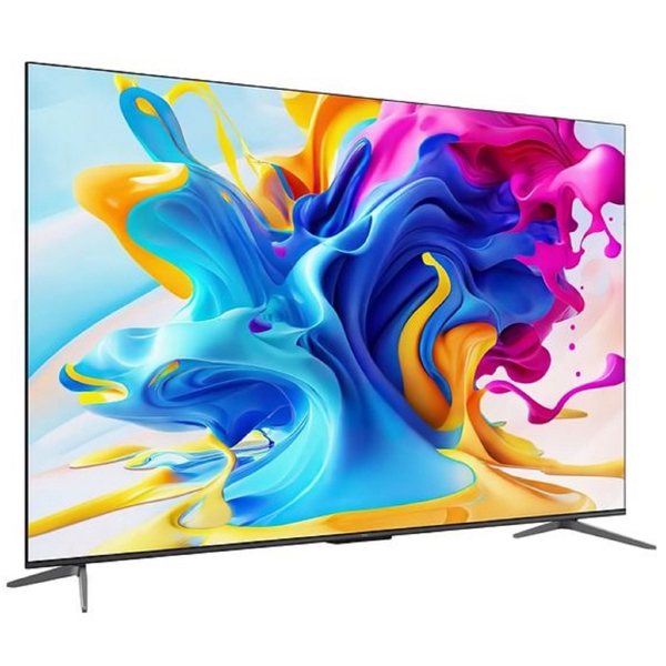 ტელევიზორი TCL 85C645/R51MG8S-EU, 85", 4K UHD, Smart TV, Android, USB, HDMI, LAN, BT, WIFI, Black